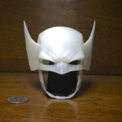 3d printed Wolverine face