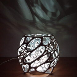 3d printed designer Lamp